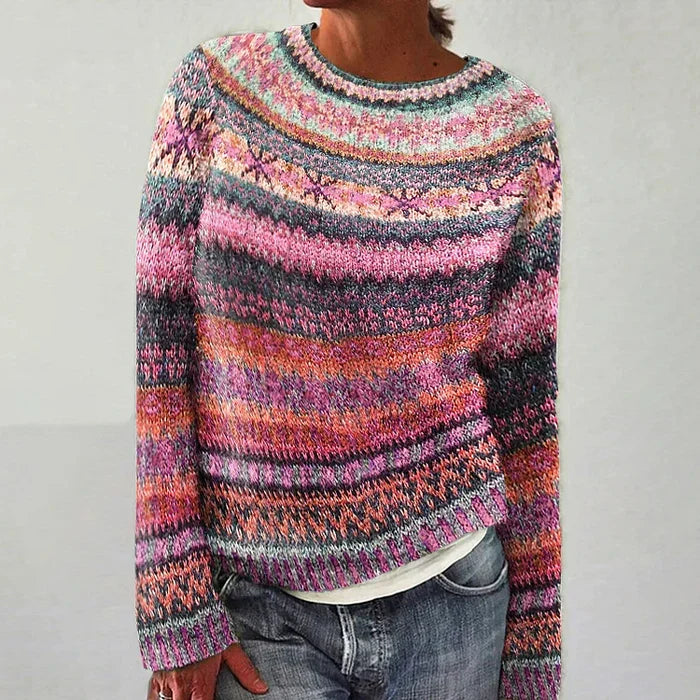 Ottilie | Fair Isle Pullover Sweater