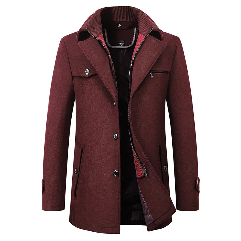 Carson | Men's Mid-Length Pea Coat