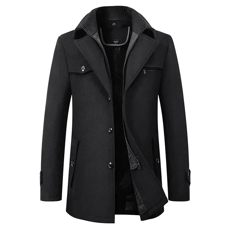 Carson | Men's Mid-Length Pea Coat