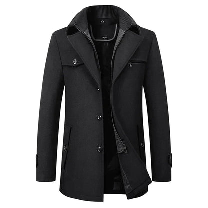 Carson | Men's Mid-Length Pea Coat
