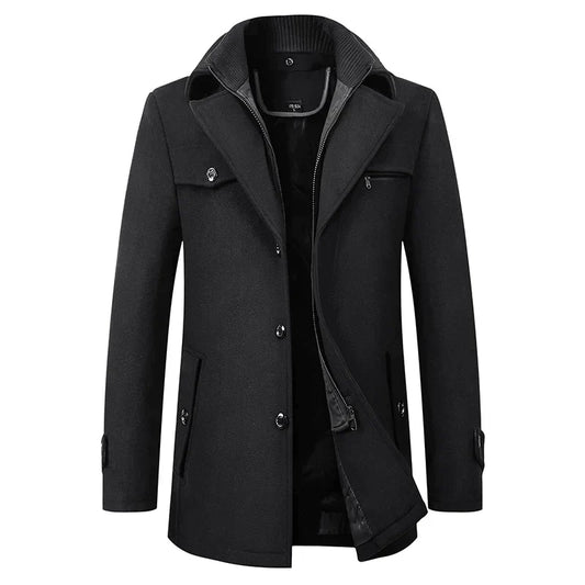Carson | Men's Mid-Length Pea Coat