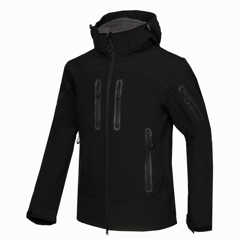 Percy | Men's Full Zip Hooded Jacket