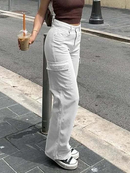 Sienna DeLuca | Women's Multi Pocket Cargo Jeans