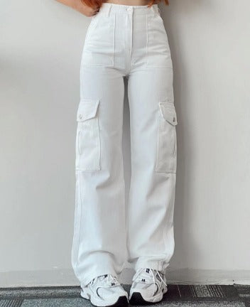 Sienna DeLuca | Women's Multi Pocket Cargo Jeans
