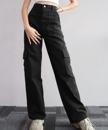 Sienna DeLuca | Women's Multi Pocket Cargo Jeans