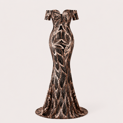 Sequined Formal Dress For Women