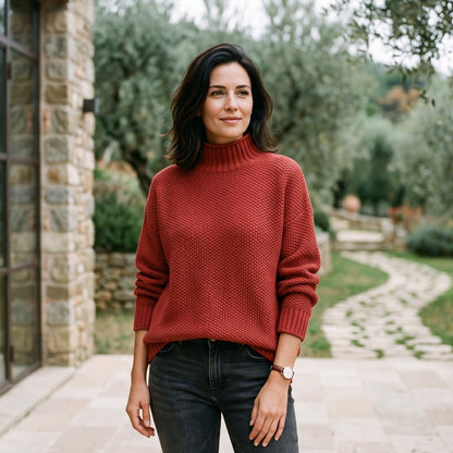 Odette | Women's Relaxed Cozy Knit Sweater