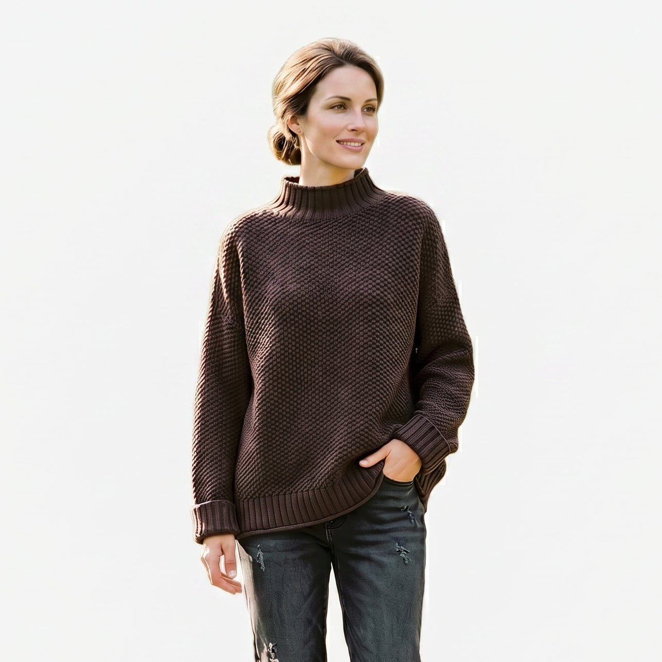 Odette | Women's Relaxed Cozy Knit Sweater