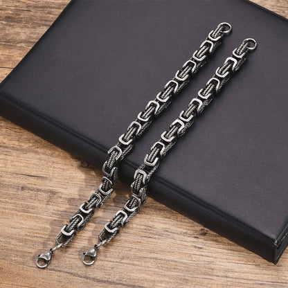 Alessandro Veneti Byzantine Twisted Link Bracelet