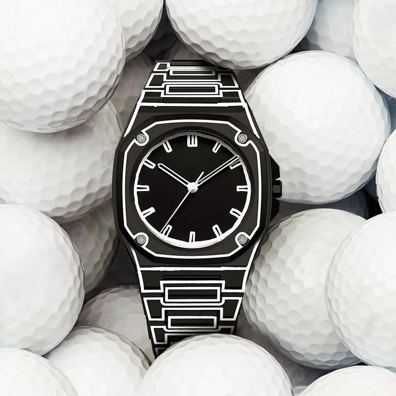 Alessandro Veneti Minimalist Outline Watch