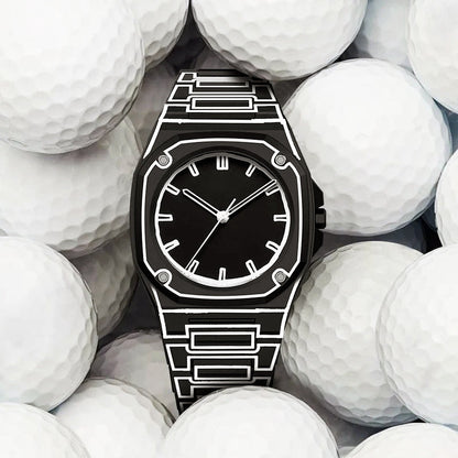 Alessandro Veneti Minimalist Outline Watch