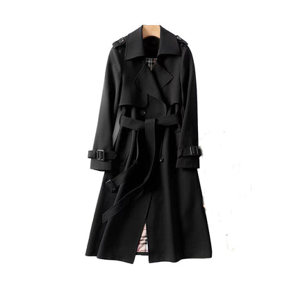 Rosie | Women's Long Double-Breasted Coat