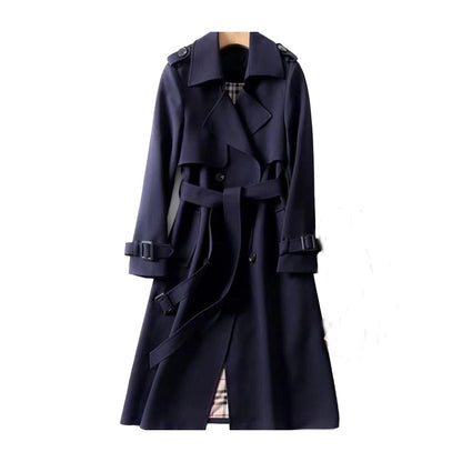 Rosie | Women's Long Double-Breasted Coat