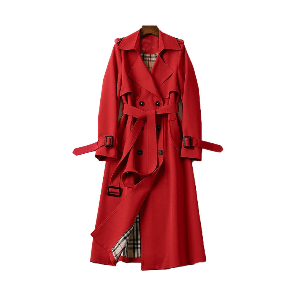 Rosie | Women's Long Double-Breasted Coat