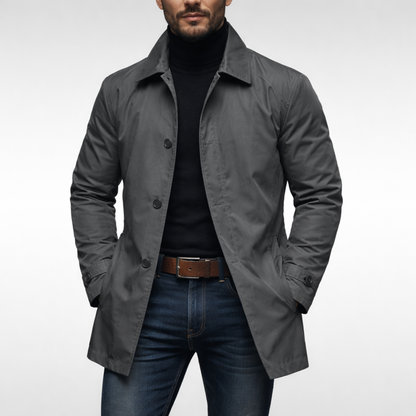 Axton | Tailored All-Weather Men's Overcoat