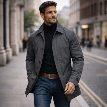 Axton | Tailored All-Weather Men's Overcoat
