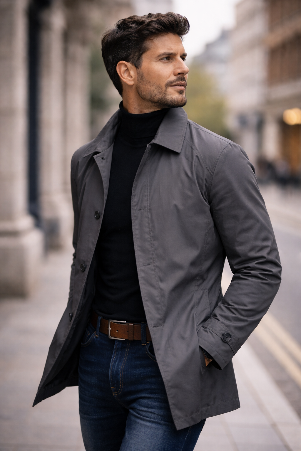Axton | Tailored All-Weather Men's Overcoat