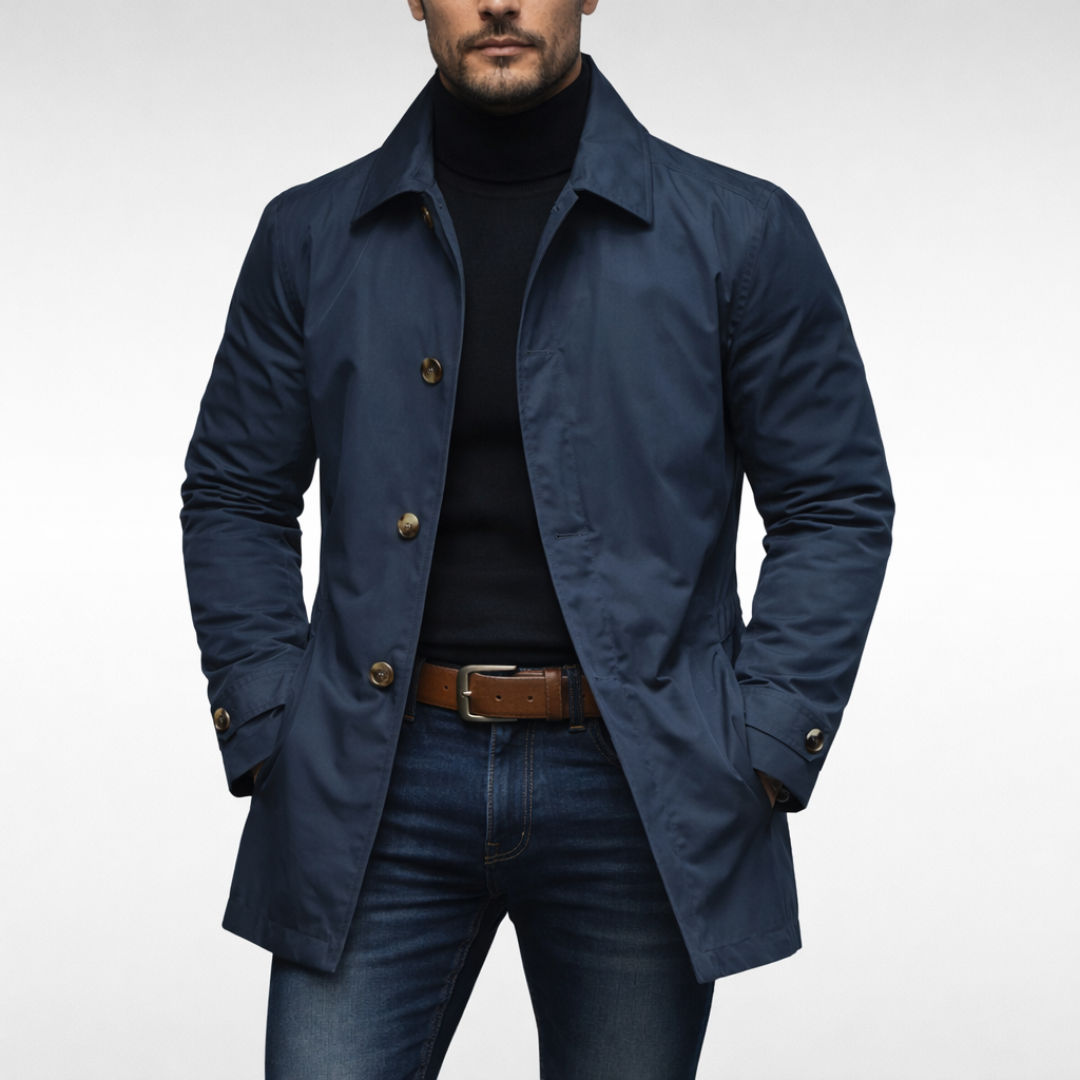 Axton | Tailored All-Weather Men's Overcoat
