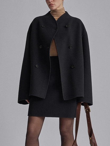 Charlene | Women's Double Breasted Pea Coat