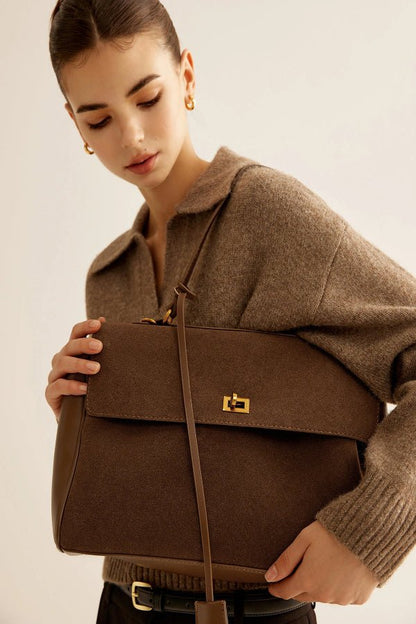 Brittany | Women's Large Capacity Flap Shoulder Bag