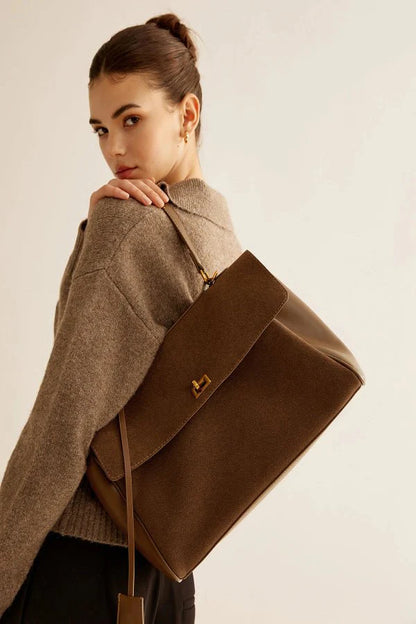 Brittany | Women's Large Capacity Flap Shoulder Bag