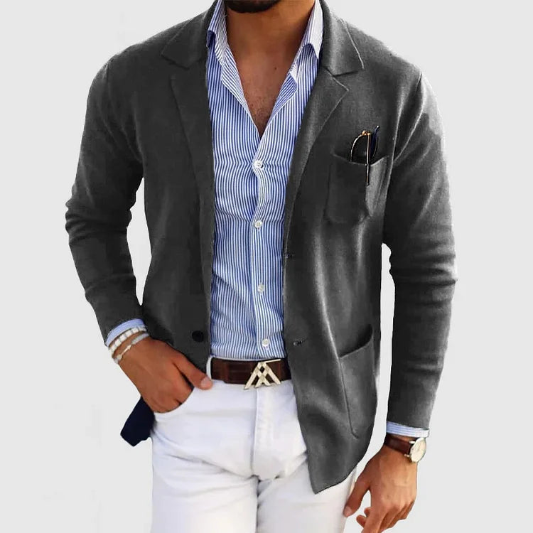 Boone | Men's Smart Casual Knit Blazer