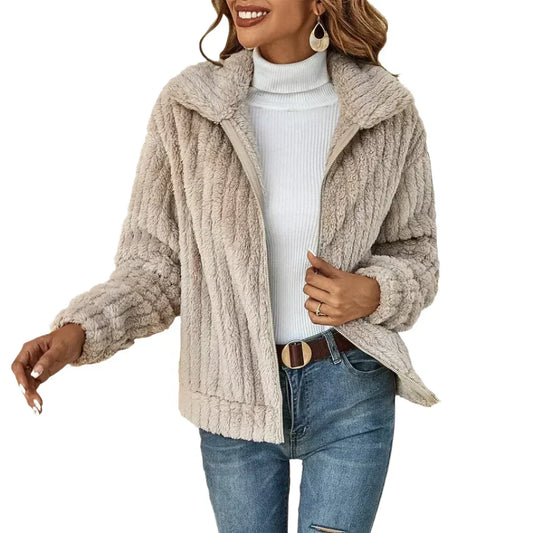 Stephanie | Luxurious Plush Fleece Jacket