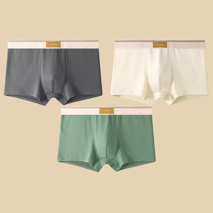 Boxer Brief Set with Mid-Rise Waistband