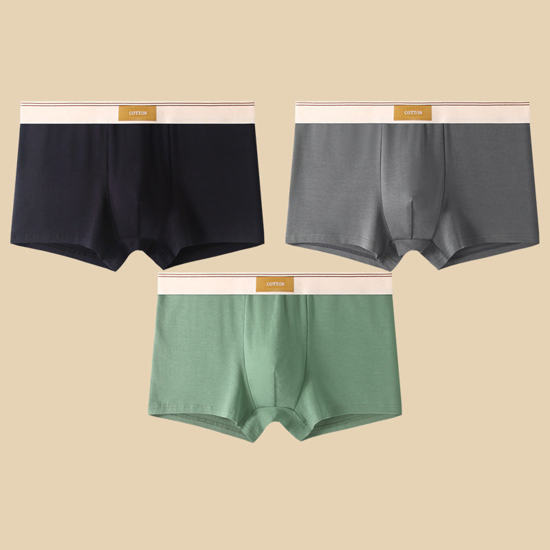 Boxer Brief Set with Mid-Rise Waistband