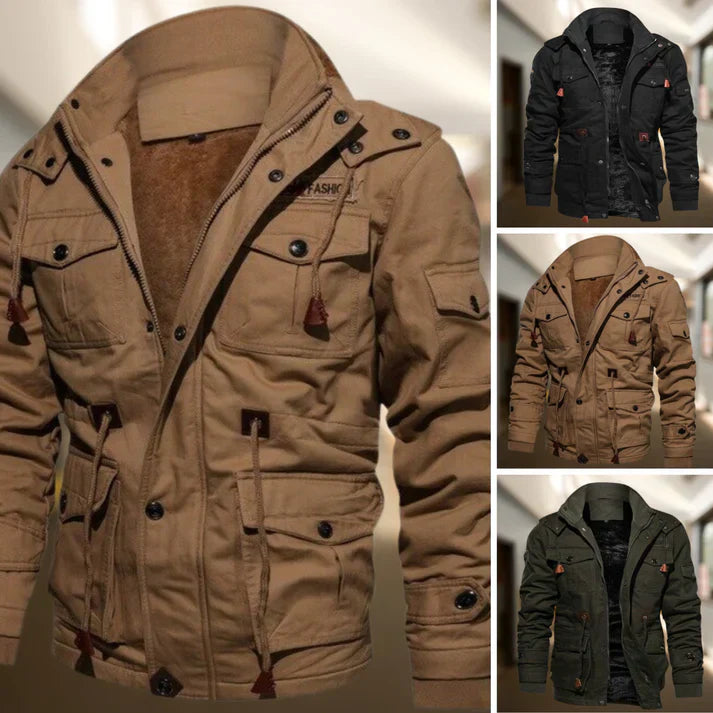 Preston | Men's Hooded Military Jacket