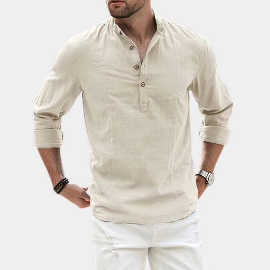 Benjamin | Men's Long Sleeve Casual Shirt
