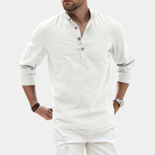 Benjamin | Men's Long Sleeve Casual Shirt