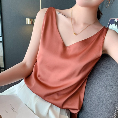 Fern | Women's Draped Sleeveless Summer Top