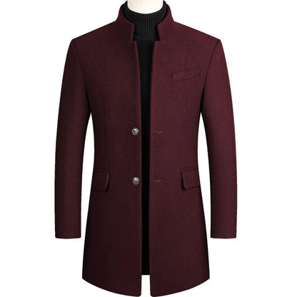 Thomas | Stylish Slim-Fit Wool Coat