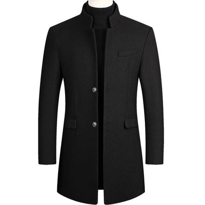 Thomas | Stylish Slim-Fit Wool Coat