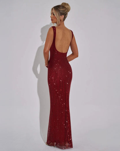 Celeste Embellished Formal Evening Grown