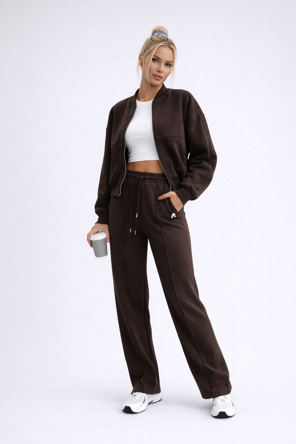 Zara | Women's Two-Piece Lounge Co-Ord Set