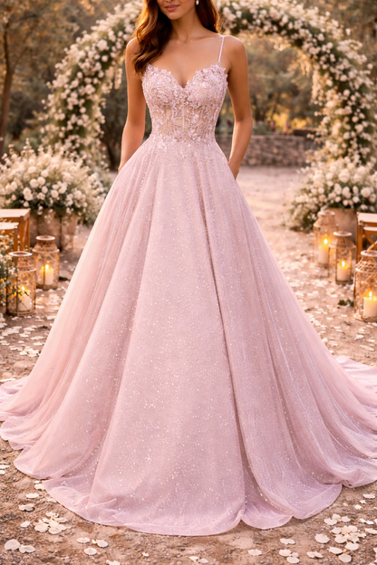 Tullea | Wedding Guest Embroidered Tulle Skirt Maxi Dress