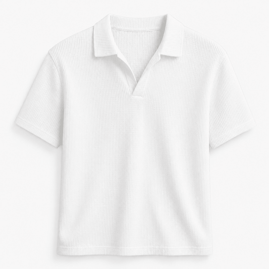 Torben | Classic Ribbed Polo Shirt Men