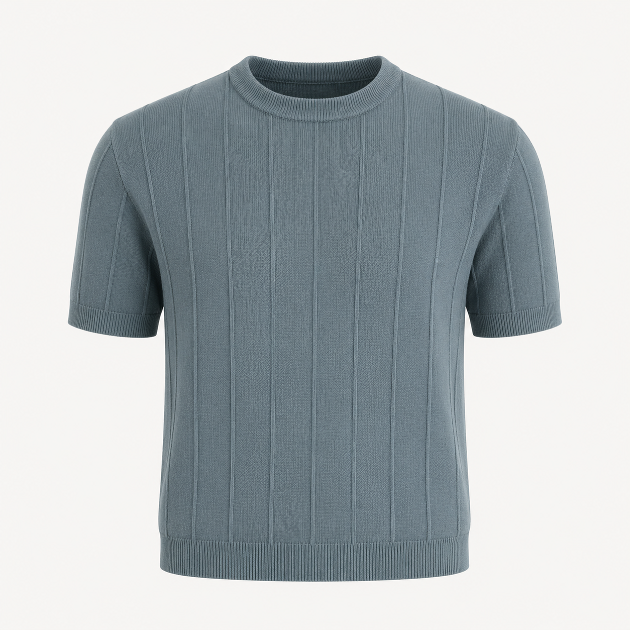 Hayes | Men's Ribbed Knit Slim Fit T-Shirt