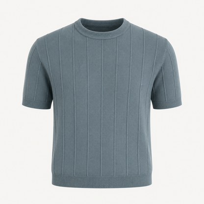 Hayes | Men's Ribbed Knit Slim Fit T-Shirt