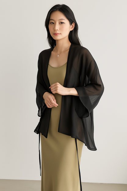 Sophia | Women's Open Front Lightweight Cardigan