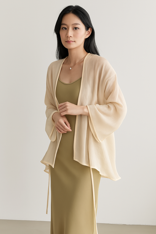 Sophia | Women's Open Front Lightweight Cardigan