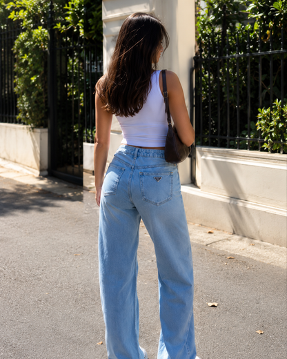 Dakota | Mid Rise Wide Leg Jeans