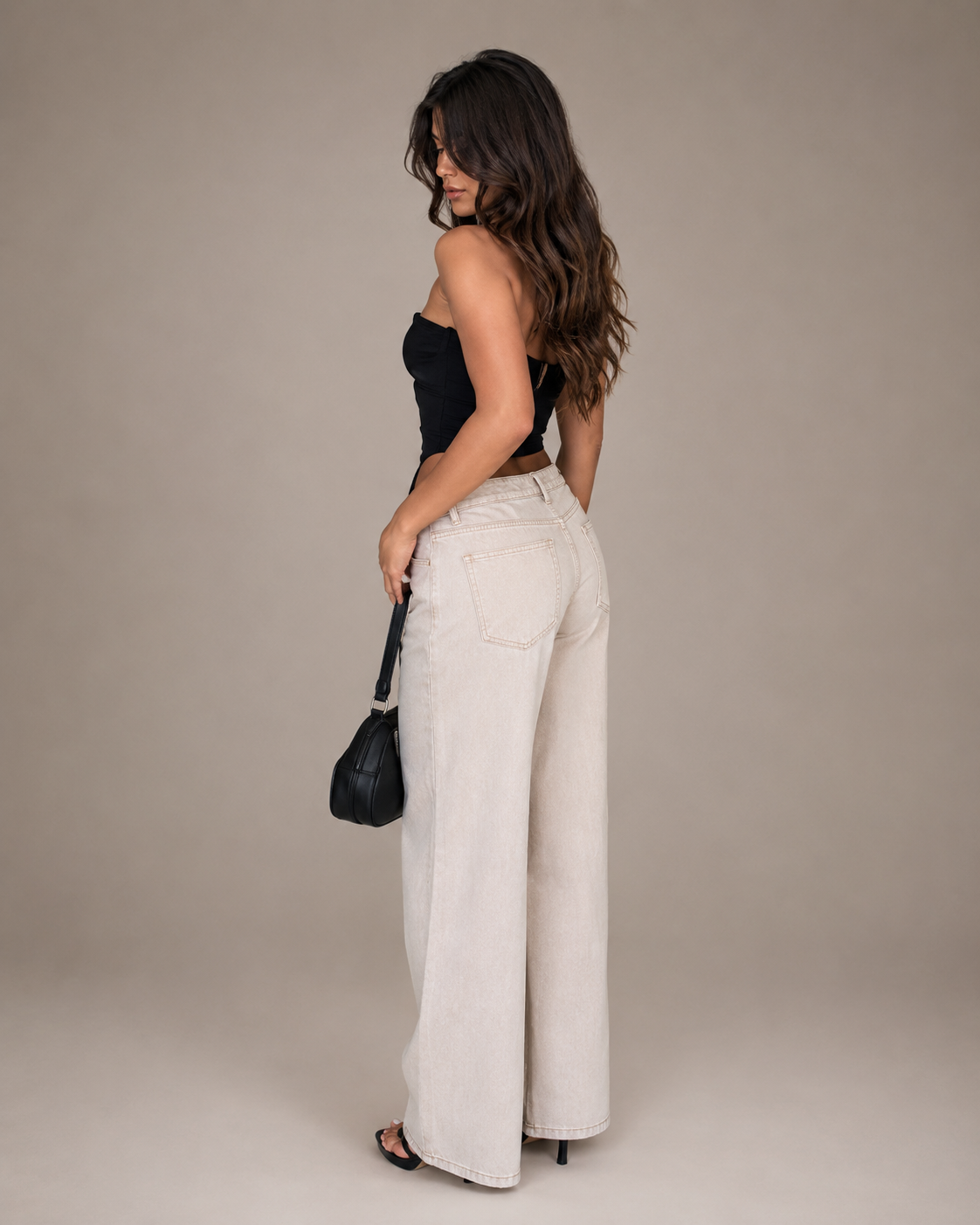 Sadie | Low Rise Wide Leg Jeans