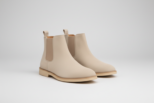 Nathaniel | Classic Chelsea Ankle Boots Leather Look Finish
