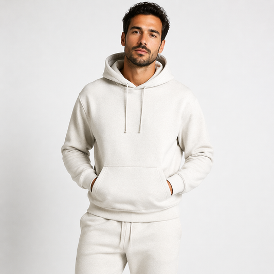 Desmond | Classic Pullover Hoodie Adjustable Hood Regular Fit