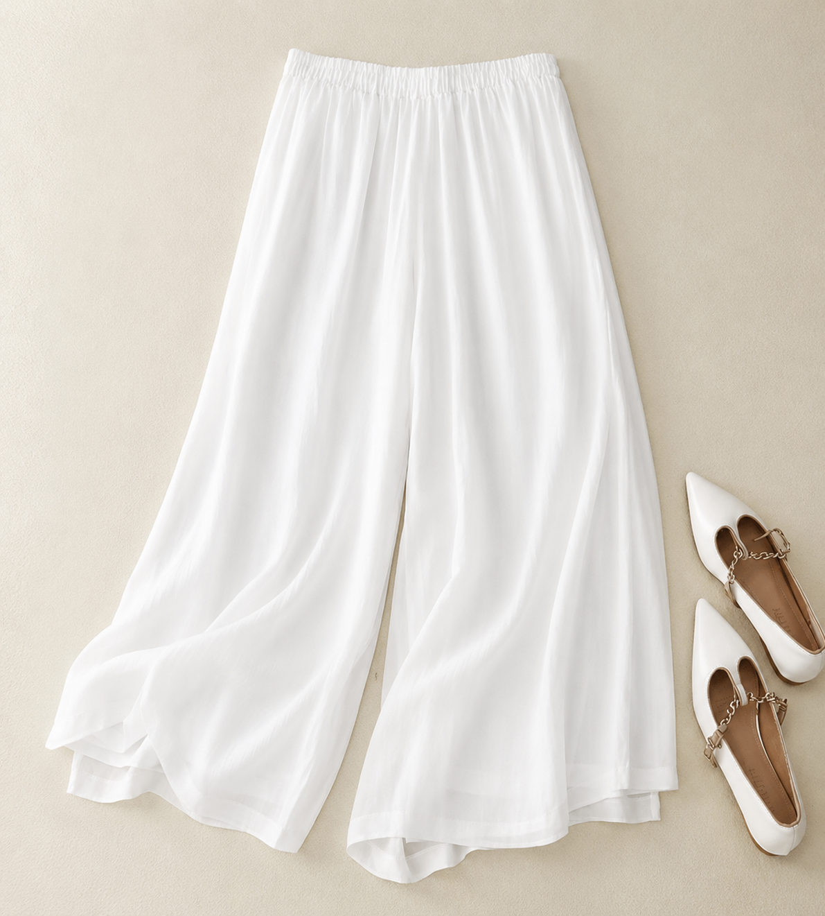 Nicole | Women's Elegant Loose Waistband Trousers