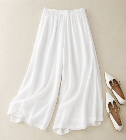 Nicole | Women's Elegant Loose Waistband Trousers