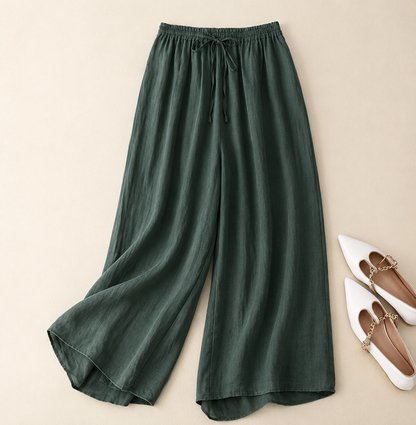 Nicole | Women's Elegant Loose Waistband Trousers